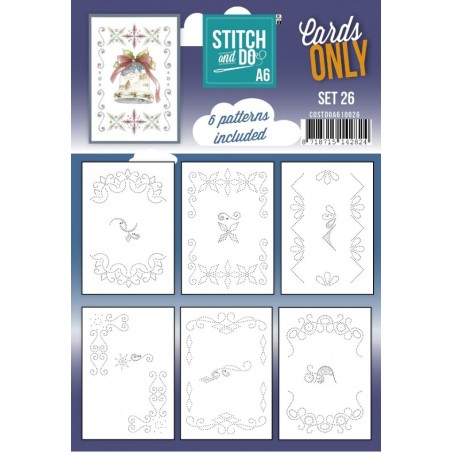 (COSTDOA610026)Stitch and Do - Cards Only - Set 26