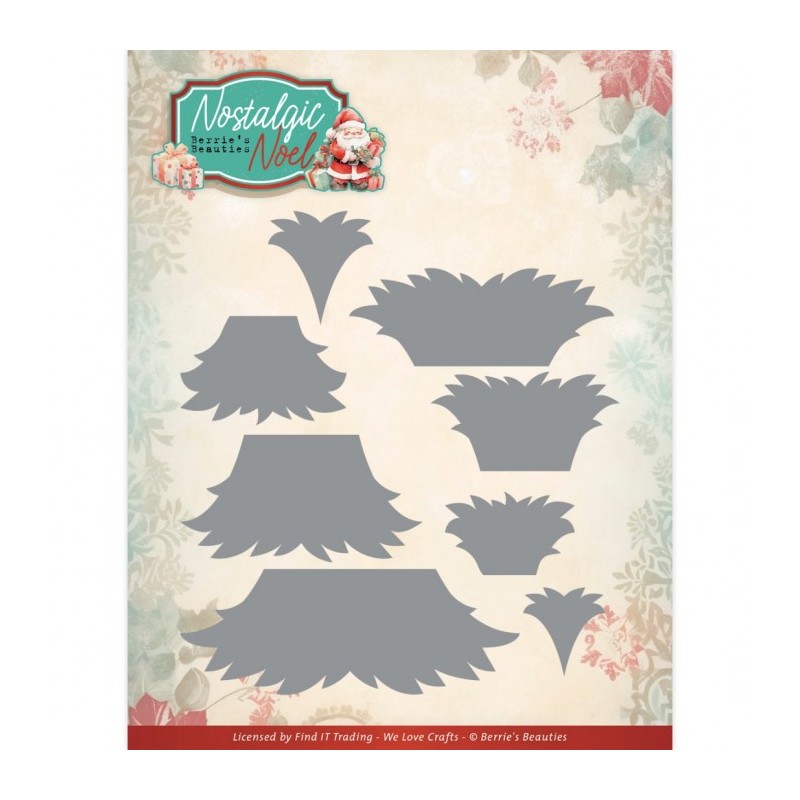 (BBD10022)Dies - Berries Beauties -Nostalgic Noel - Nostalgic Tree