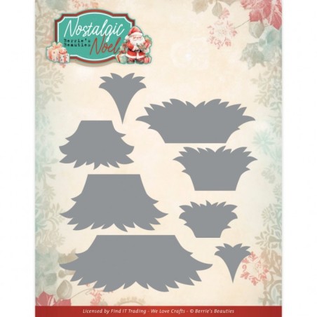 (BBD10022)Dies - Berries Beauties -Nostalgic Noel - Nostalgic Tree