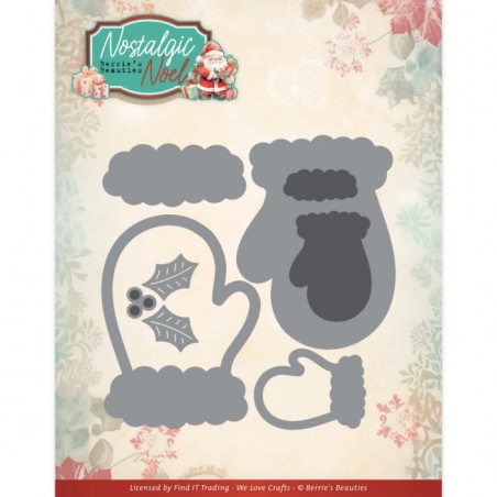 (BBD10024)Dies - Berries Beauties -Nostalgic Noel - Nostalgic Glove