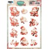 (SB10957)3D Push Out - Berries Beauties -Nostalgic Noel - Nostalgic Santa