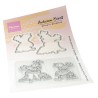 (ec0203)Clear Stamp Eline's Animals - Autumn Birds