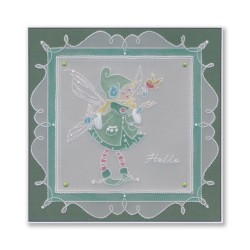 (GRO-CN-42293-01)Groovi® Baby plate A6 Monique - Pixie Poppet