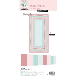(CCL-ES-CD876)Studio Light Cutting Die Nested slimline Essentials nr.876