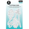 (SL-ES-CD886)Studio Light SL Cutting Die  Oak Elements Essentials nr.886