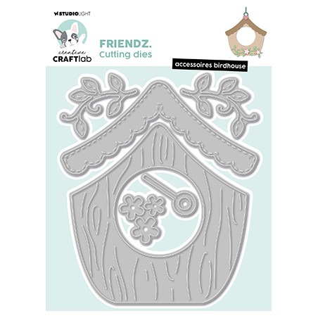 (CCL-ES-CD897)Studio Light Cutting Die Accessoires birdhouse Friendz nr.897