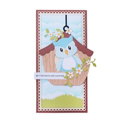 (CCL-ES-CD897)Studio Light Cutting Die Accessoires birdhouse Friendz nr.897