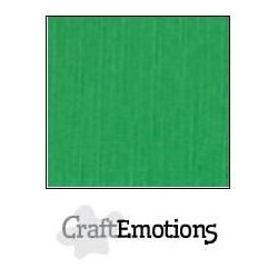 (001232/1030)CraftEmotions linen cardboard 10 Sh grass green LHC-27 A4 250gr