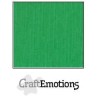 (001232/1030)CraftEmotions linen cardboard 10 Sh grass green LHC-27 A4 250gr