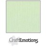 (001232/1040)CraftEmotions linen cardboard 10 Sh green LHC-09 A4 250gr