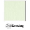 (001232/1050)CraftEmotions linen cardboard 10 Sh light green LHC-34 A4 250gr