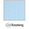 (001232/1080)CraftEmotions linen cardboard 10 Sh azure LHC-14 A4 250gr