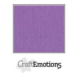 (001232/1130)CraftEmotions linen cardboard 10 Sh violet LHC-24 A4 250gr