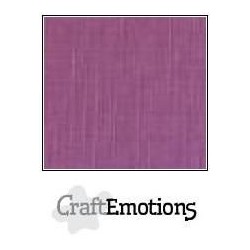 (001232/1140)CraftEmotions linen cardboard 10 Sh mauve LHC-13 A4 250gr