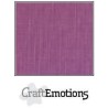 (001232/1140)CraftEmotions linen cardboard 10 Sh mauve LHC-13 A4 250gr