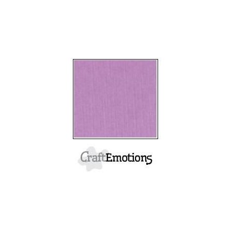 (001232/1145)CraftEmotions linen cardboard 10 Sh lila LHC-33 A4 250gr