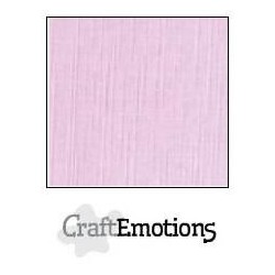 (001232/1155)CraftEmotions linen cardboard 10 Sh soft lilac LHC-19 A4 250gr