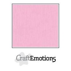 (001232/1165)CraftEmotions linen cardboard 10 Sh pink LHC-38 A4 250gr