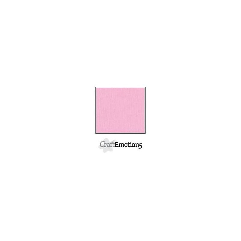 (001232/1165)CraftEmotions linen cardboard 10 Sh pink LHC-38 A4 250gr