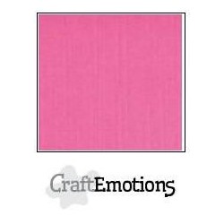 (001232/1175)CraftEmotions linen cardboard 10 Sh magenta LHC-41 A4 250gr