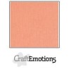 (001232/1220)CraftEmotions linen cardboard 10 Sh salmon LHC-43 A4 250gr