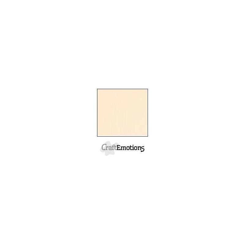 (001232/1230)CraftEmotions linen cardboard 10 Sh sand LHC-12 A4 250gr