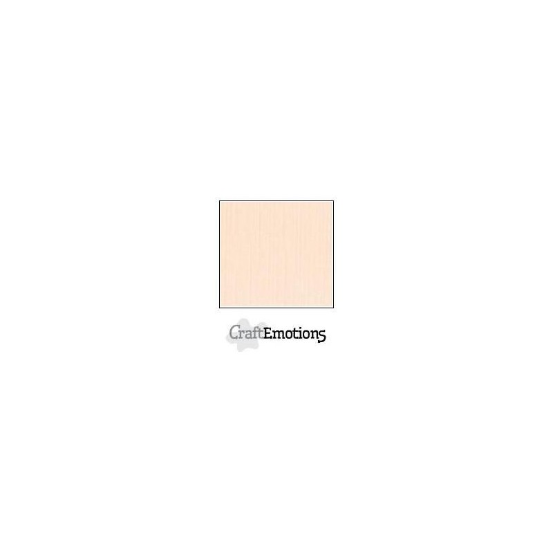 (001232/1235)CraftEmotions linen cardboard 10 Sh cream LHC-17 A4 250gr