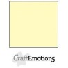 (001232/1295)CraftEmotions linen cardboard 10 Sh light yellow LHC-10 A4 250gr