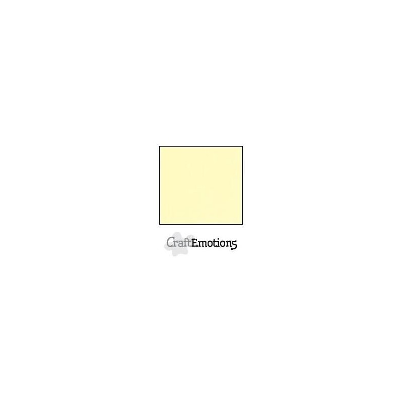 (001232/1300)CraftEmotions linen cardboard 10 Sh yellow LHC-32 A4 250gr