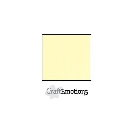 (001232/1300)CraftEmotions linen cardboard 10 Sh yellow LHC-32 A4 250gr