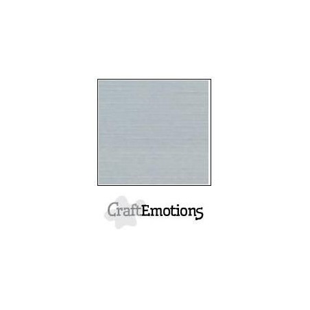 (001232/1335)CraftEmotions linen cardboard 10 Sh gray LHC-71 A4 250gr