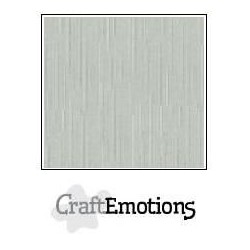 (001232/1340)CraftEmotions linen cardboard 10 Sh titanium LHC-40 A4 250gr