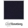 (001232/1350)CraftEmotions linen cardboard 10 Sh black LHC-58 A4 250gr