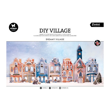 (SL-ES-DCPP238)Studio Light  DIY Village Dreamy Village Essentials nr.238