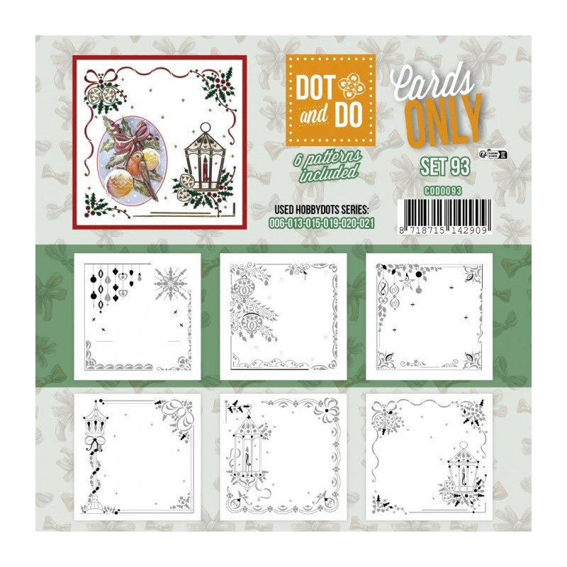 (CODO093)Dot and Do - Cards Only 4K - Set 93