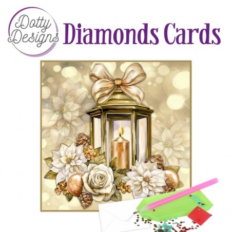 (DDDC1181)Dotty Designs Diamond Cards - Christmas Lantern