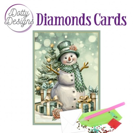 (DDDC1183)Dotty Designs Diamond Cards - Snowman