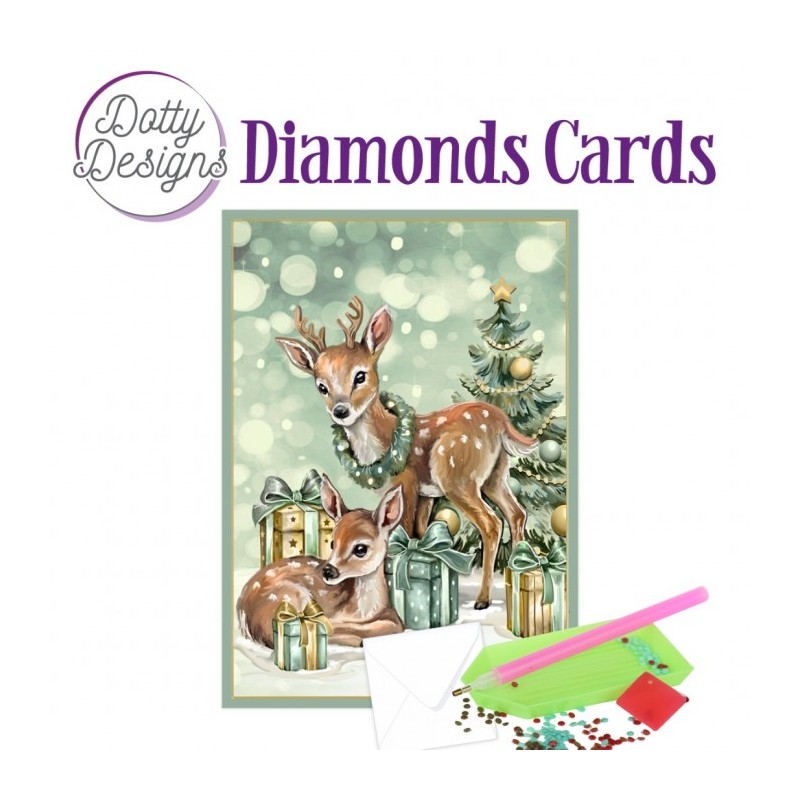 (DDDC1184)Dotty Designs Diamond Cards - Deer