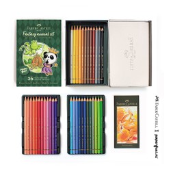 (210014)Coloured pencil FC Polychromos in collaboration with Karin Luttenberg ass. etui of 36 pcs.