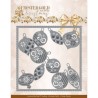 (ADD10319)Dies - Amy Design - Frosted Gold Christmas - Frosted Gold Frame