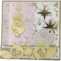 (ADD10322)Dies - Amy Design - Frosted Gold Christmas - Frosted Gold Stars