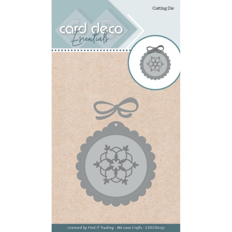 (CDECD0152)Card Deco Essentials - Cutting Dies - Christmas Ornament