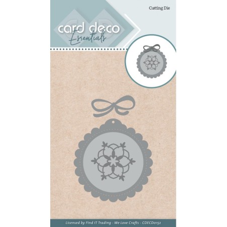 (CDECD0152)Card Deco Essentials - Cutting Dies - Christmas Ornament