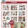 (BBCB10004)Berries Beauties All in one Craft Boek 4 - Red Christmas