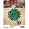 (JMA-FN-CD902)Studio Light Cutting Die Snowflake circle frame Festive Nostalgia nr.902