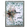 (JMA-FN-CD904)Studio Light Cutting Die Poinsettias & ice swirl frame Festive Nostalgia nr.904