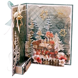 (JMA-FN-CD905)Studio Light Cutting Die Winter trees Festive Nostalgia nr.905