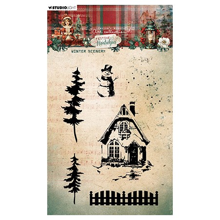 (JMA-FN-STAMP751)Studio light Clear stamp Winter scenery Festive Nostalgia nr.751