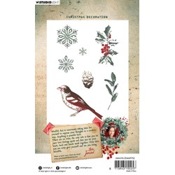 (JMA-FN-STAMP752)Studio light Clear stamp Christmas decoration Festive Nostalgia nr.752