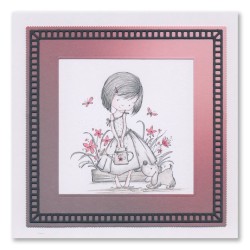 (ACC-BO-31095-XX)GROOVI - Poppets Postcards - Flower